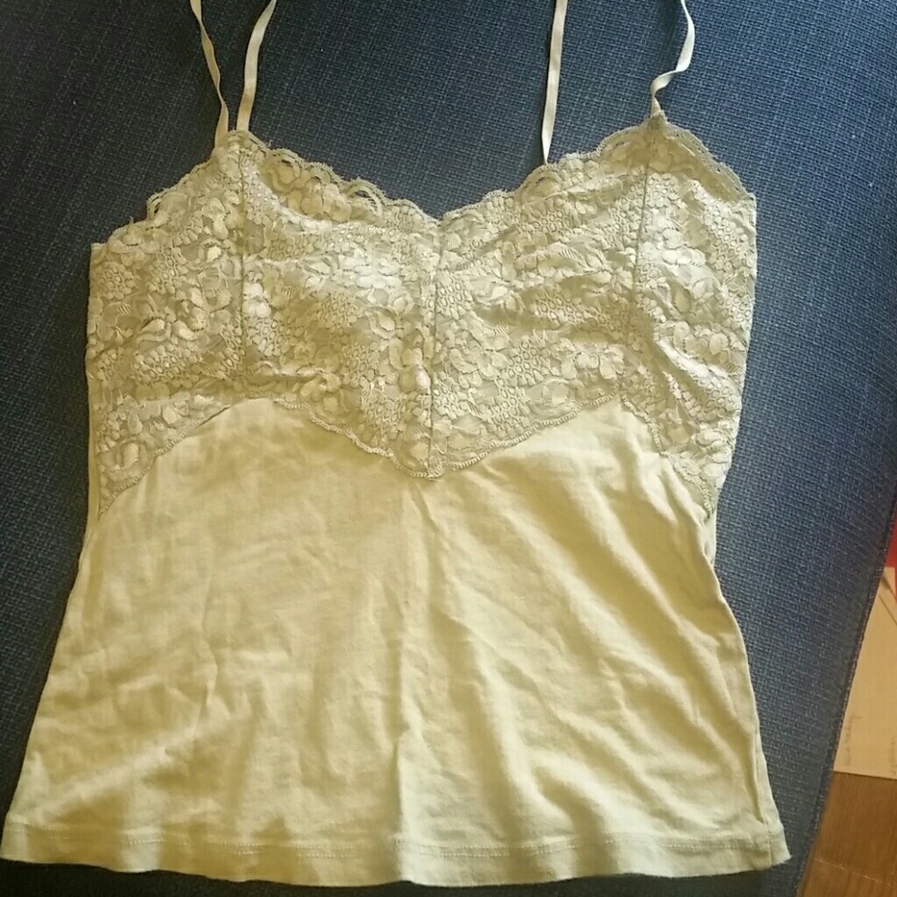 Light olive green tank top